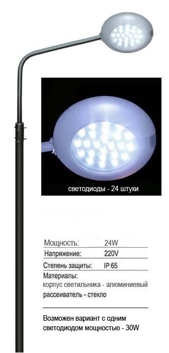 Уличный светильник Константа 5 Уличный светильник Константа 5