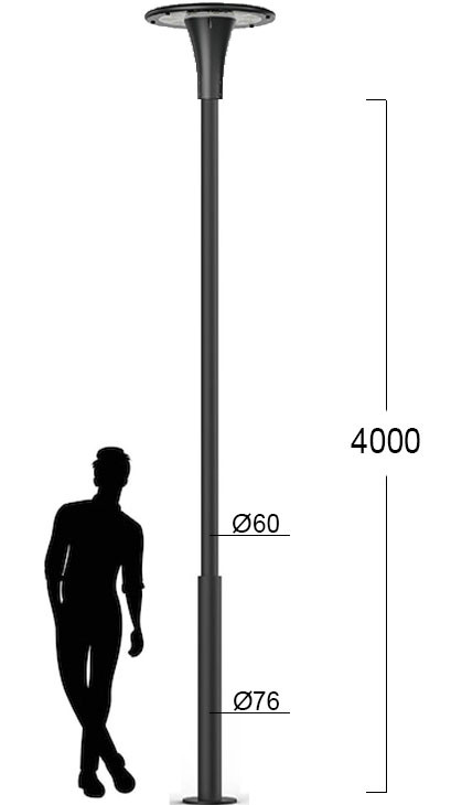 Уличный светильник LED Канделябр 120