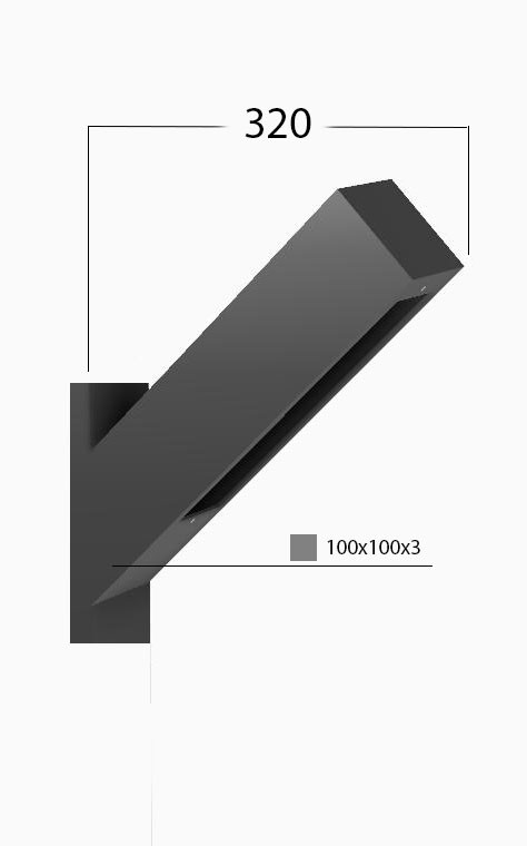 Бра Интегра 1_100_602_45_320 Бра Интегра 1_100_602_45_320