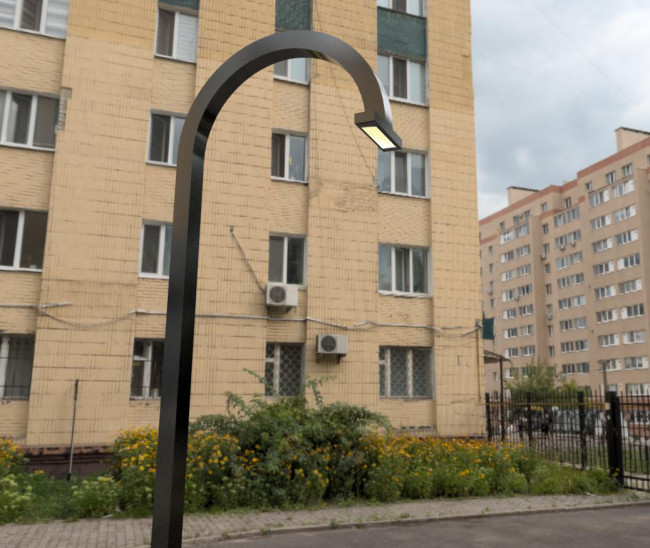 Парковый светильник Городская среда Закат 1_100_314_4000