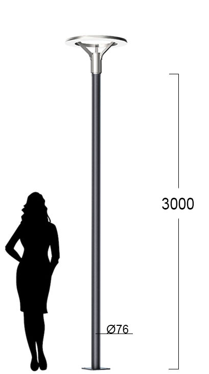Парковый торшер Канделябр 110 1_110_48_3000